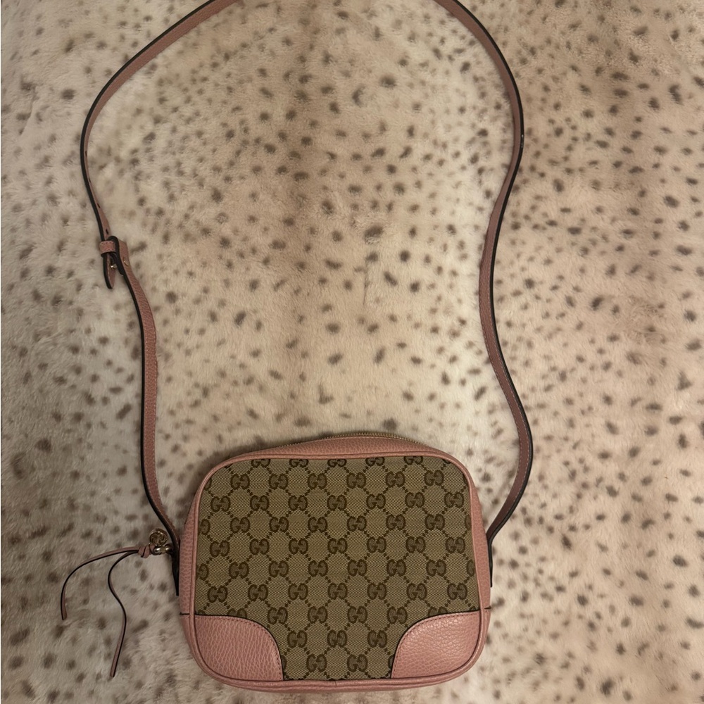 Gucci Canvas Bree Camera Bag